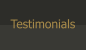 Testimonials